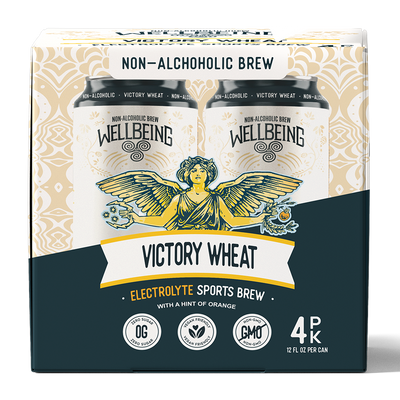 Victory Wheat NA Beer, 12oz 4-Pack