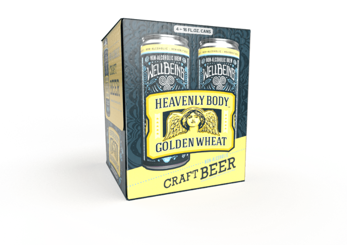 Wellbeing Heavenly Body Golden Wheat, 4 Pack