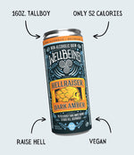 Hellraiser Dark Amber Non Alcoholic Beer