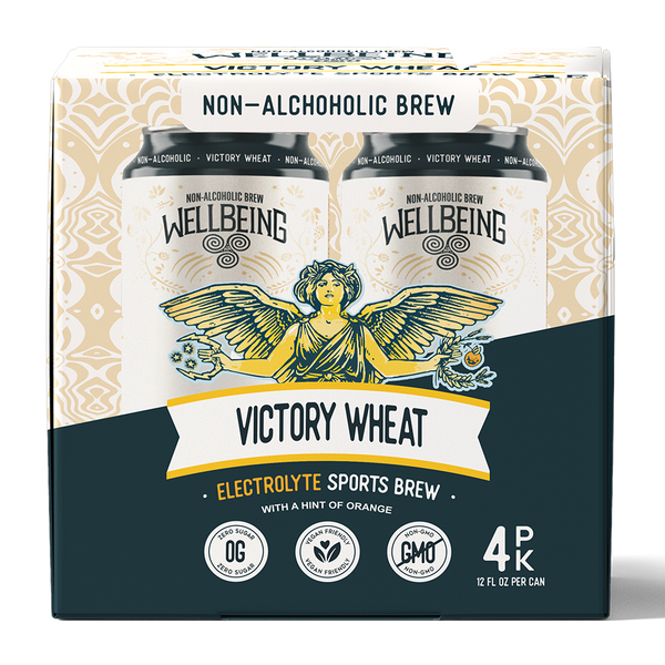 Victory Wheat NA Beer, 12oz 4-Pack