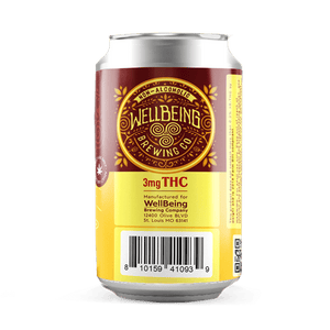 
                  
                    Golden Haze 3mg THC seltzer can showing ingredients and nutrition label
                  
                