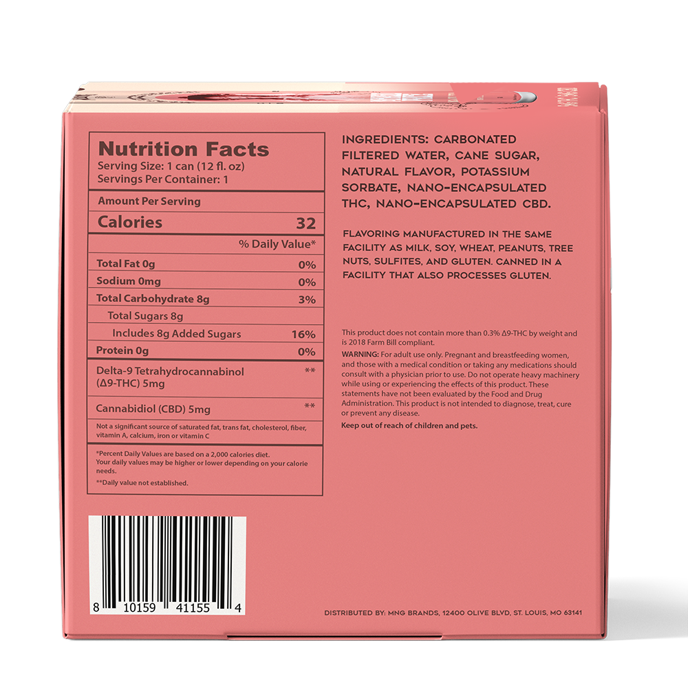 
                  
                    Margo Price Peach Tea THC CBD Seltzer 4-Pack Nutrition Facts and Ingredients
                  
                