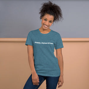 
                  
                    Hoppy, Joyous & Free Unisex T-Shirt
                  
                
